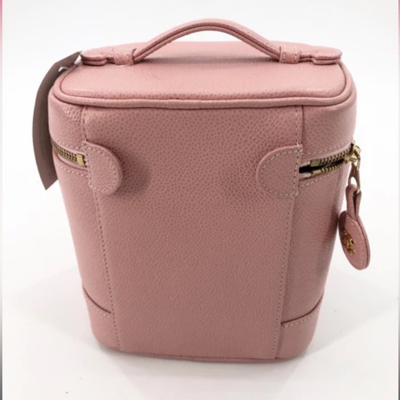 CHANEL Jumbo CC Vanity Purse Sakura Pink Caviar Bag Top Handle Karl Lagerfeld - Picture 3 of 11
